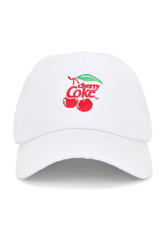 view 2 of 4 Cherry Coke Branch Papa Cap in White