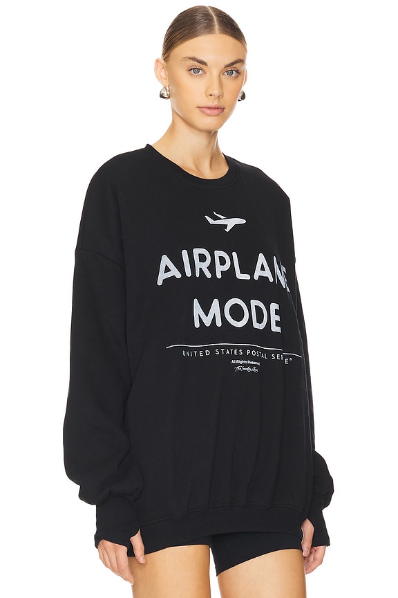view 2 of 4 Airplane Mode USPS Sweatshirt in Black