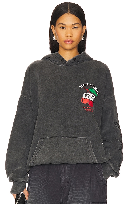 view 2 of 6 SUDADERA MON in Black Snow