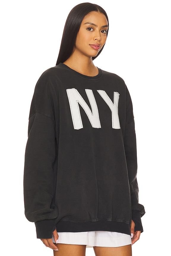 view 2 of 4 Big in Ny Sweatshirt in Black Snow