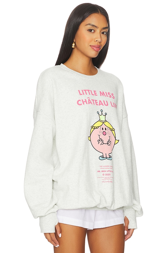 view 2 of 4 SWEAT LITTLE MISS CHATEAU LIFE in Pebble Heather