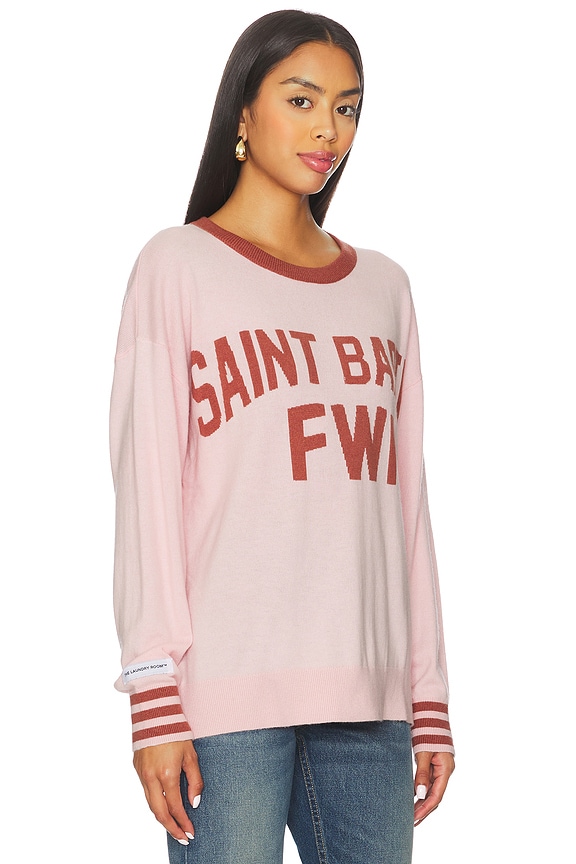 view 2 of 5 Saint Barth Fwi Sweater in Blush Pink