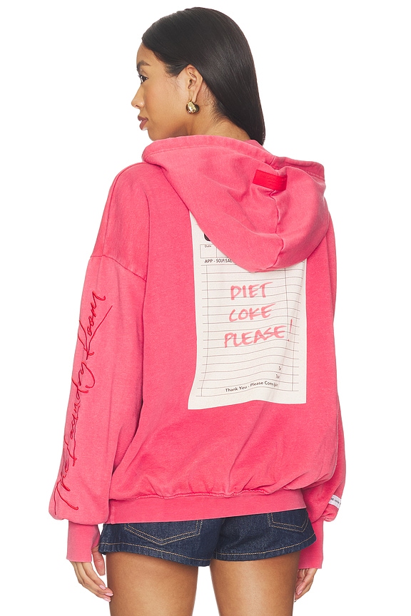 view 1 of 7 Diet Coke Please Hideout Hoodie in Vintage Red