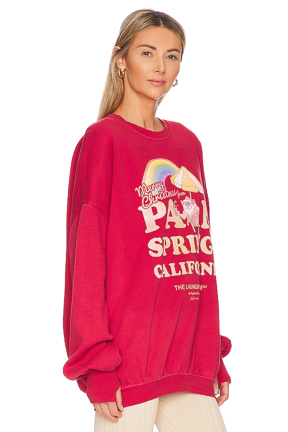 view 2 of 4 COMBINAISON PALM SPRINGS CHRISTMAS in Vintage Red