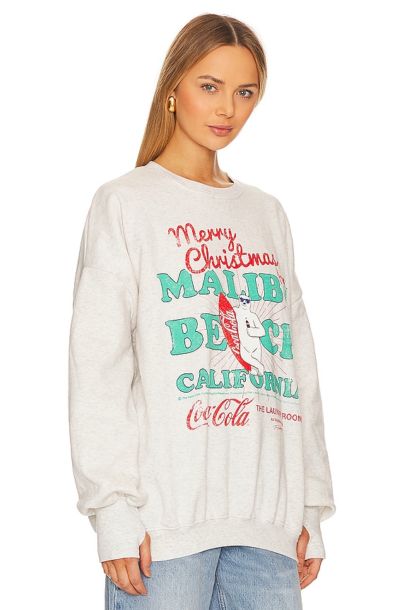 view 2 of 4 Malibu Beach Christmas Jump Jumper in Heather Grey