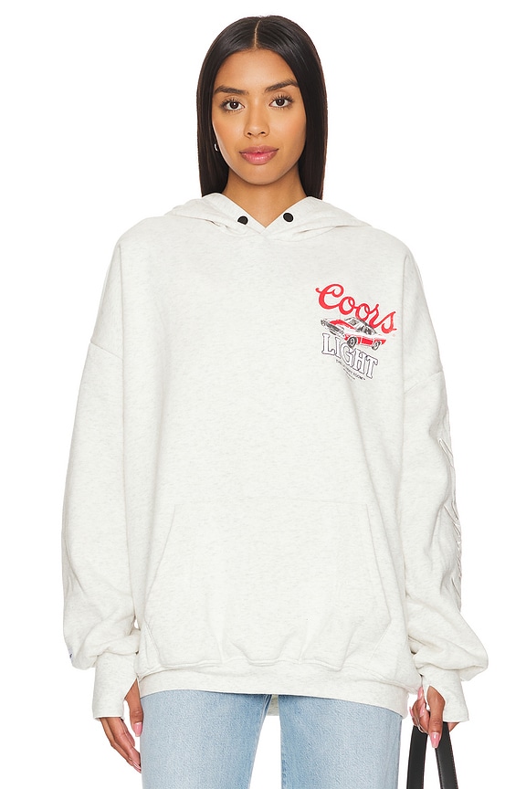 view 2 of 7 Coors Racing Hideout Hoodie in Pebble Heather