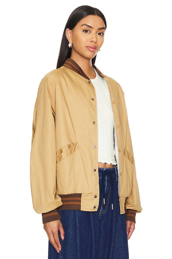 view 2 of 4 Coors Original Ghost Stadium Jacket in Camel Gold