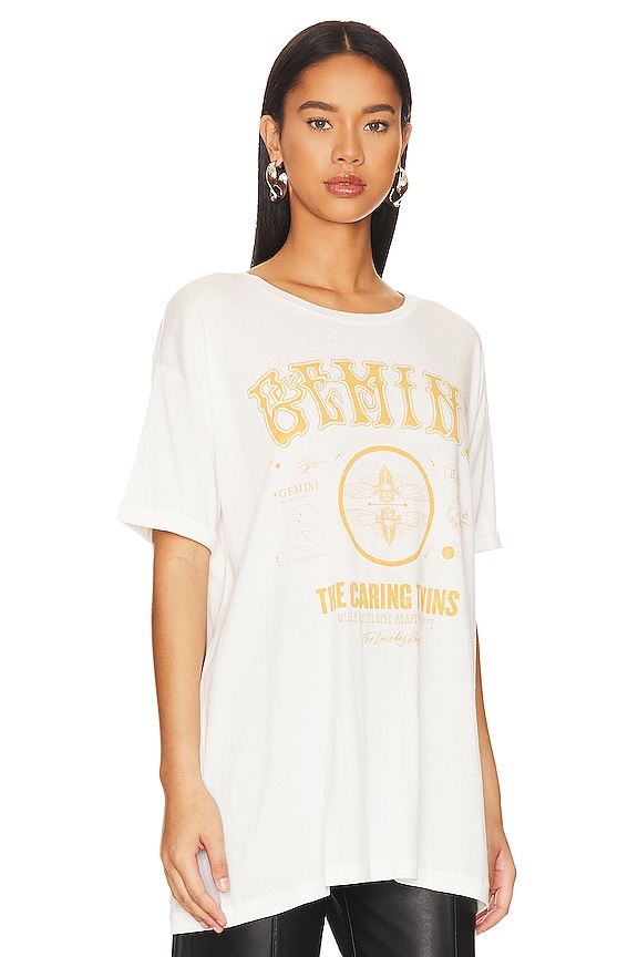 view 2 of 4 CAMISETA VINTAGE GEMINI in White