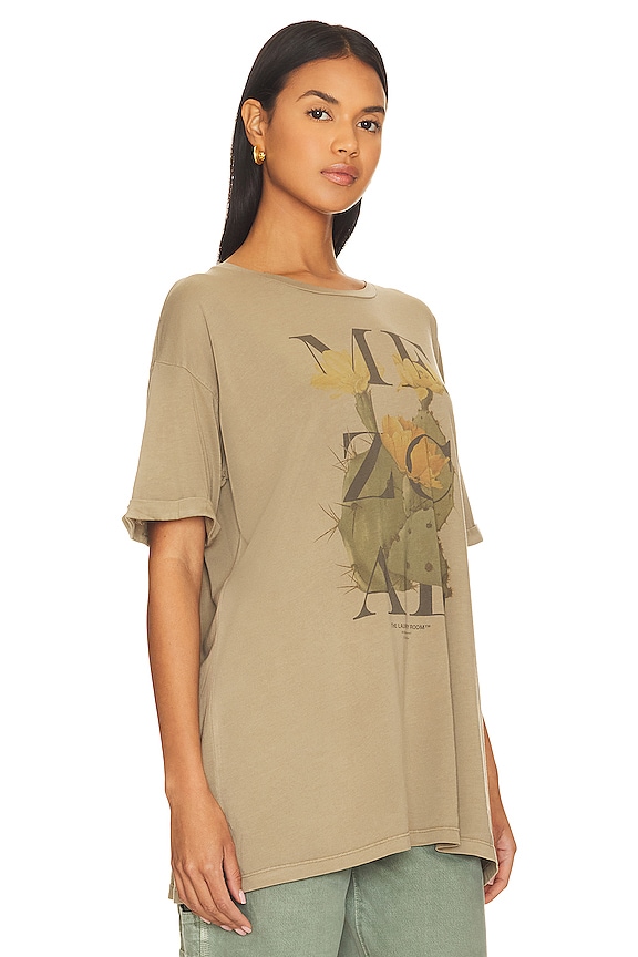 view 2 of 4 MEZCAL DESERT オーバーサイズTシャツ in Camel Gold