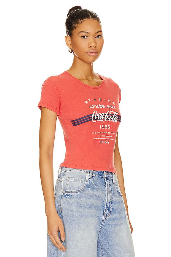 view 2 of 4 Apr?s Ski Baby Tee in Red Snow