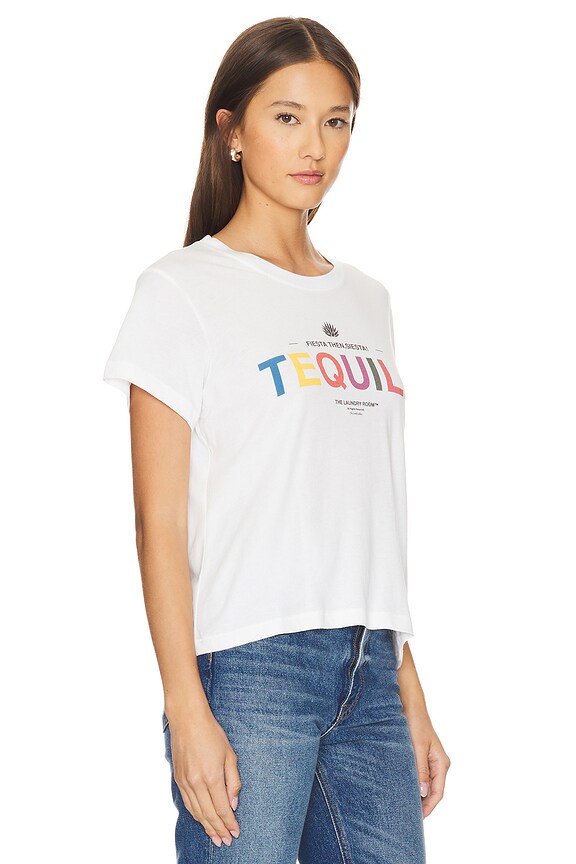 view 2 of 4 CAMISETA PERFECTA TEQUILA SIESTA in White