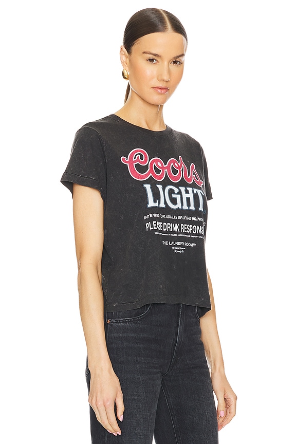 view 2 of 4 Coors Light 1994 Perfect Tee in Black Snow