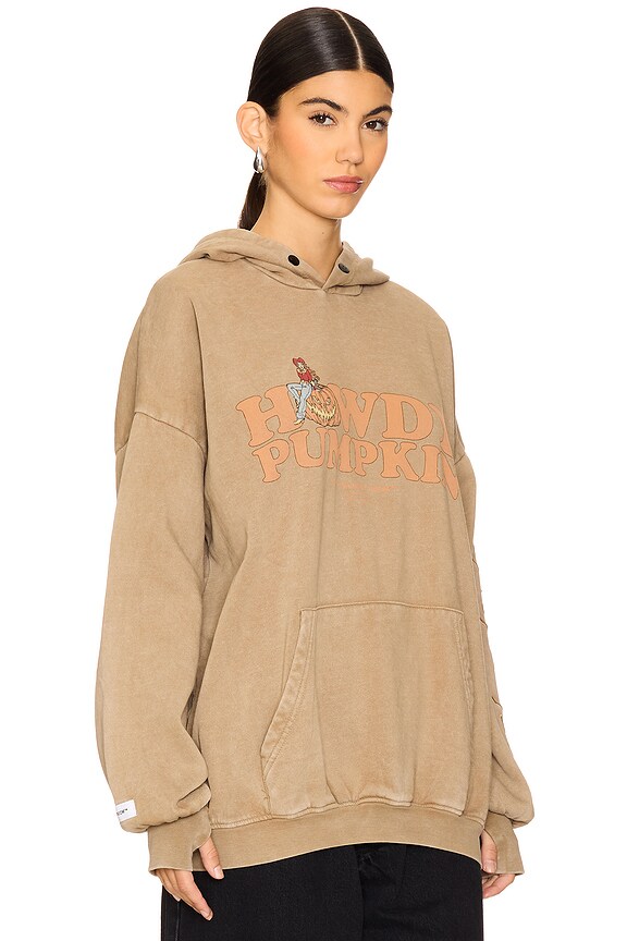 view 2 of 4 Oh Howdy Pumpkin Oversized Tee in Camel