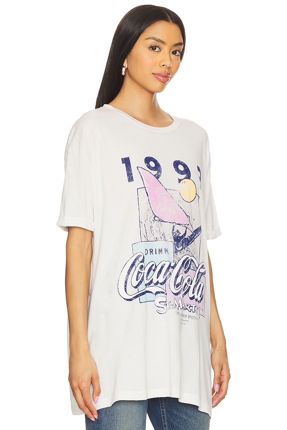 view 2 of 4 St Maarten Coke Oversized Tee in Bone