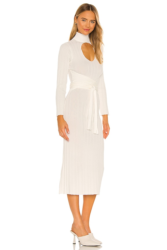 view 2 of 3 ROBE MI-LONGUE MALCOM in Off White