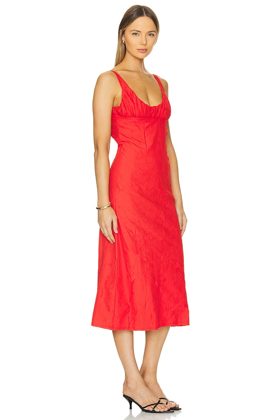 view 2 of 3 Julieta Dress in Cherry Red
