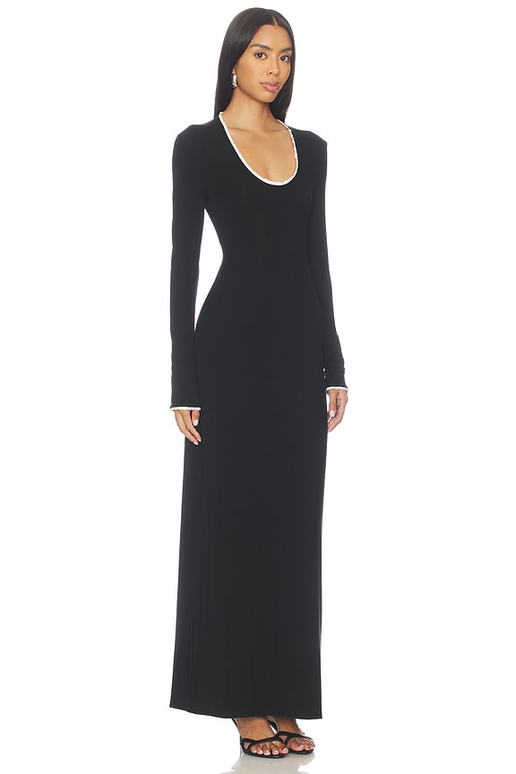 view 2 of 3 ROBE FOZ in Black