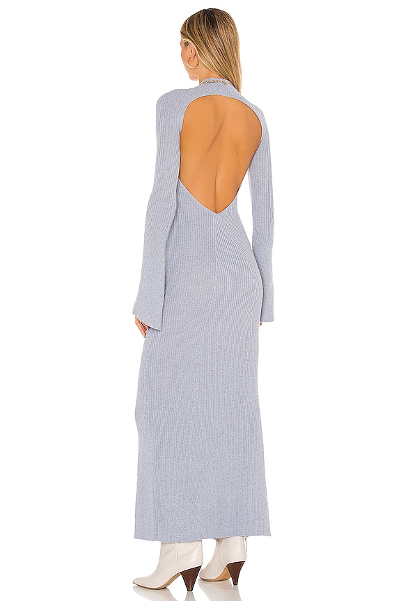 The Line by K September Dress in Dusty Blue | REVOLVE