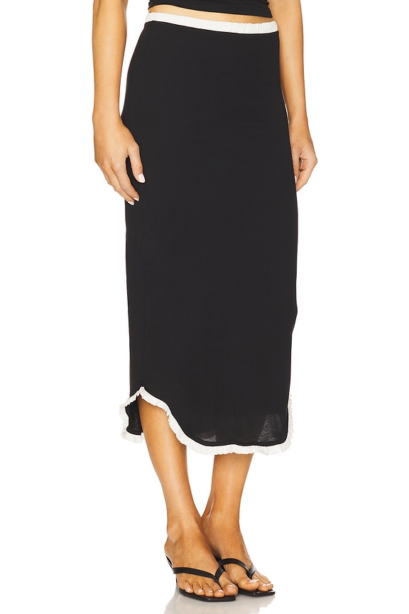 view 2 of 6 Marion Skirt in Black