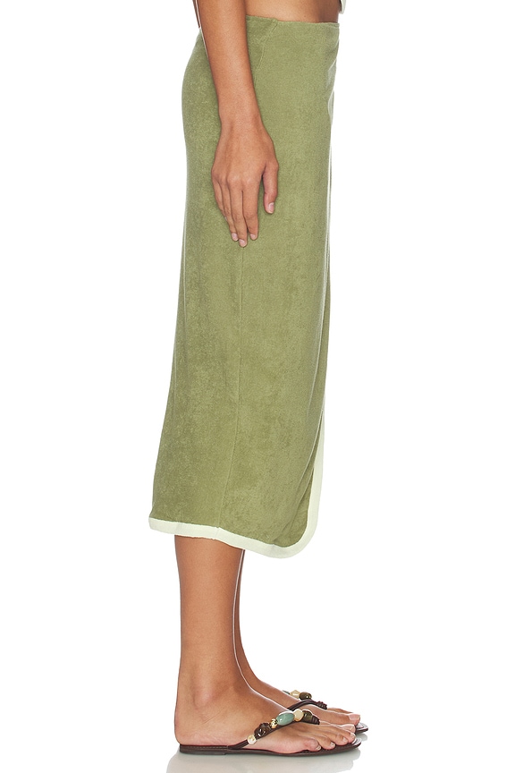 view 2 of 6 Stav Skirt in Khaki Green