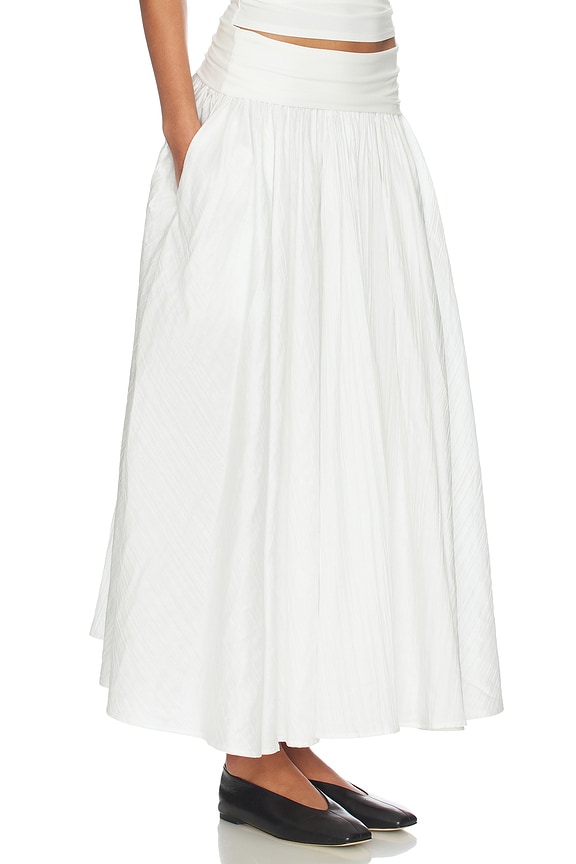 view 2 of 6 Lowe Skirt in White