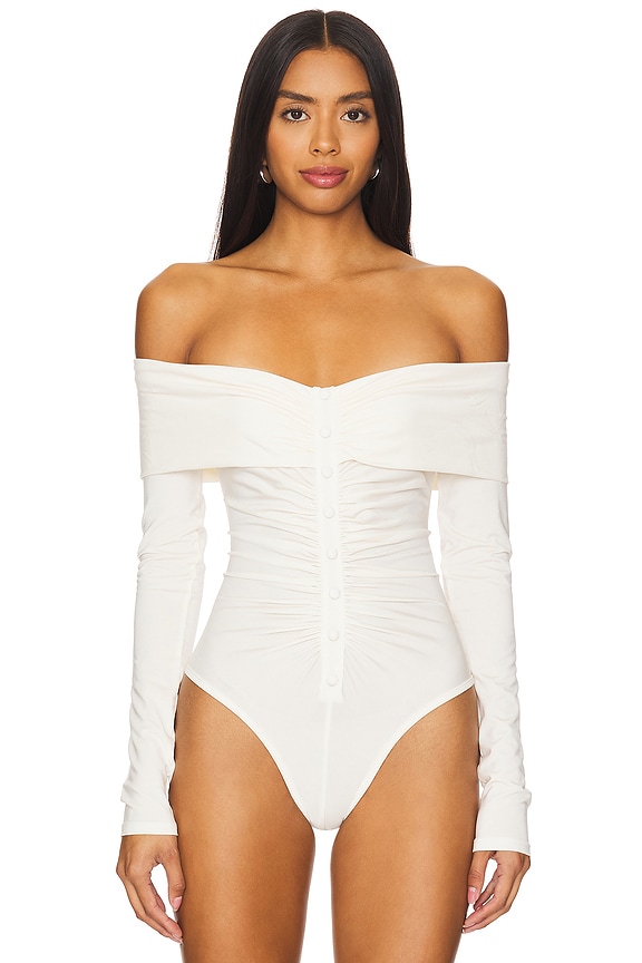 view 2 of 5 Lunar Bodysuit in Vanilla
