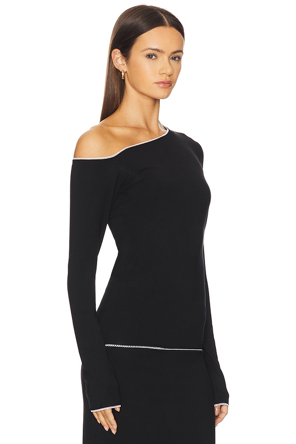 view 2 of 4 Adrira Top in Black