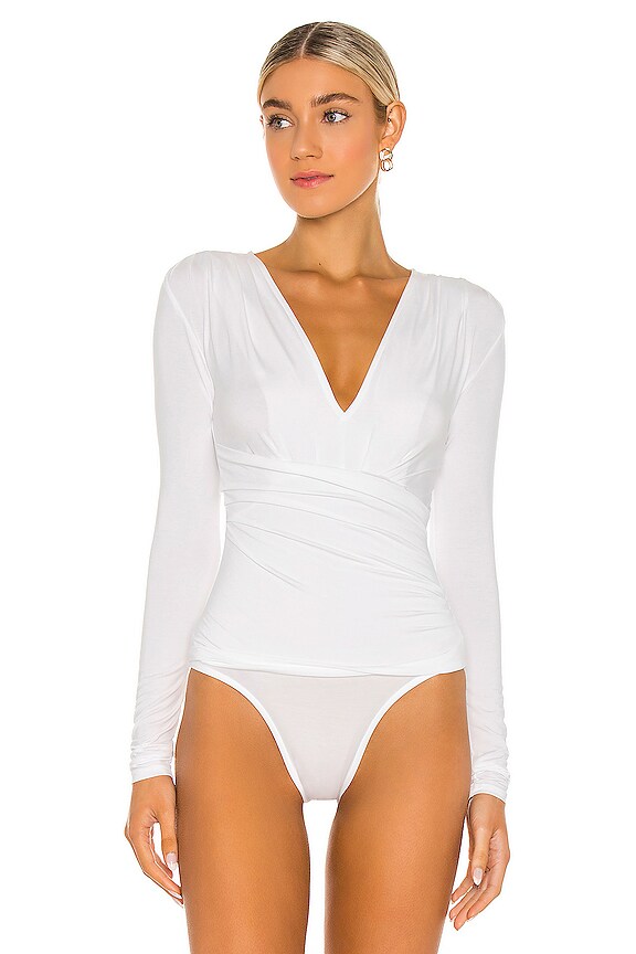 view 2 of 5 Isla Bodysuit in White