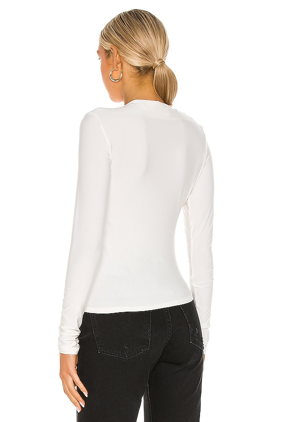 Selma Blouse, Bowtie Flyfront