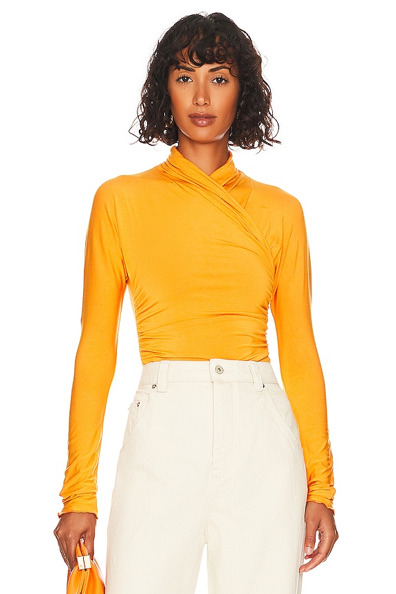view 1 of 4 Felix Top in Tangerine