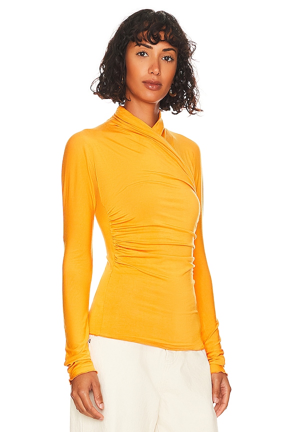 view 2 of 4 Felix Top in Tangerine