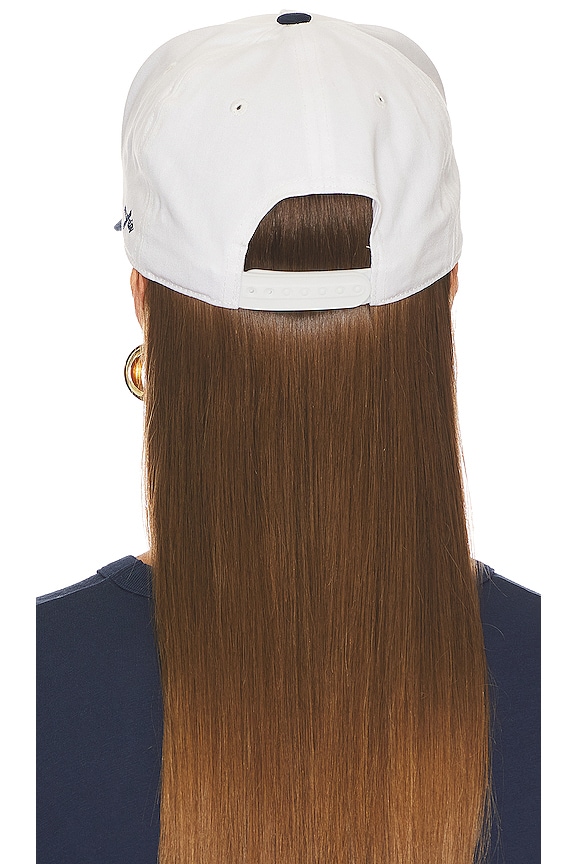 view 2 of 3 DON'T WAIT TO CELEBRATE I Got Dressed Today Hat in Cream & Navy