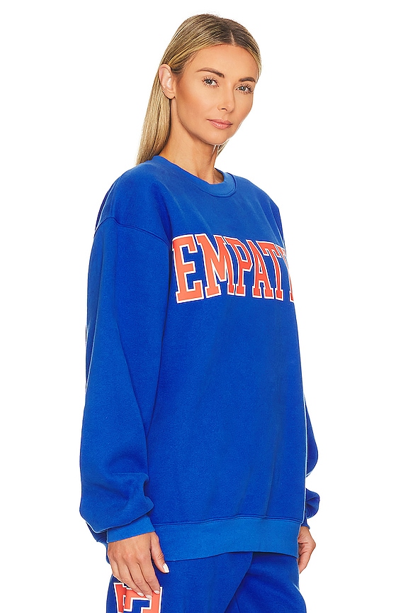view 2 of 5 EMPATHY Crewneck in Cobalt