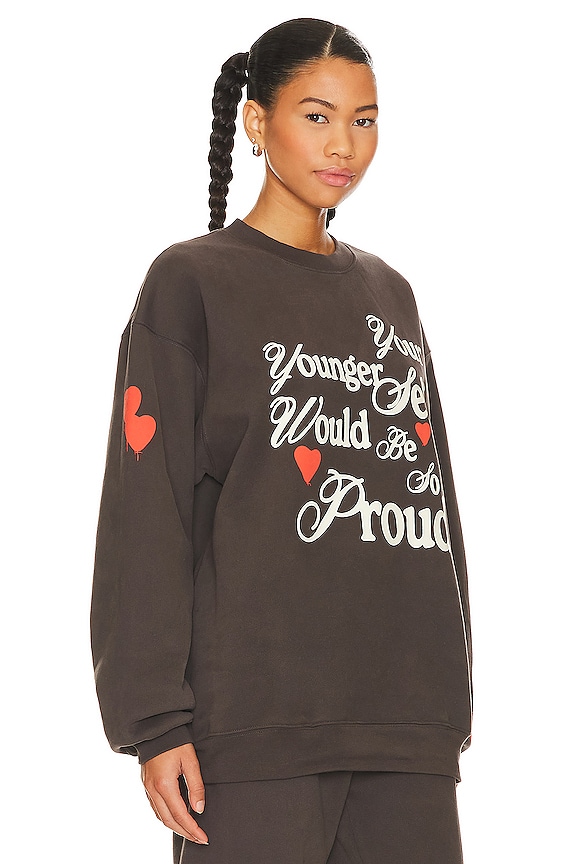 view 2 of 5 CUELLO REDONDO PROUD OF YOU in Charcoal