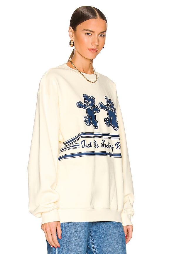 view 2 of 4 SWEAT JUST BE FUCKING KIND in Cream