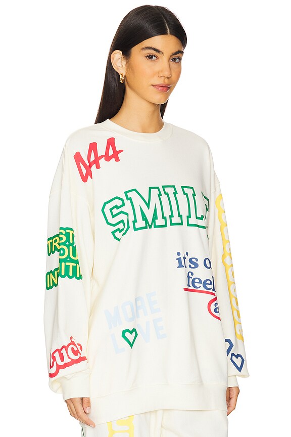 view 2 of 4 Affirmations Crewneck in Cream