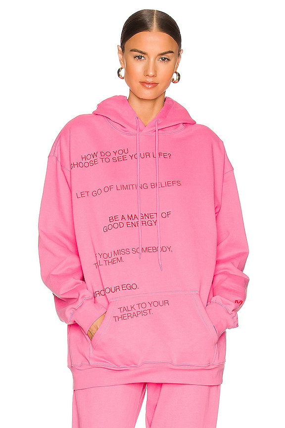 view 1 of 4 To Whom Hoodie in Pink