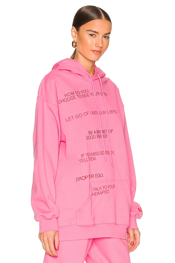 view 2 of 4 To Whom Hoodie in Pink