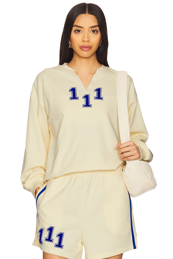 view 2 of 6 Mayfair Athletic Dept Crewneck in Yellow