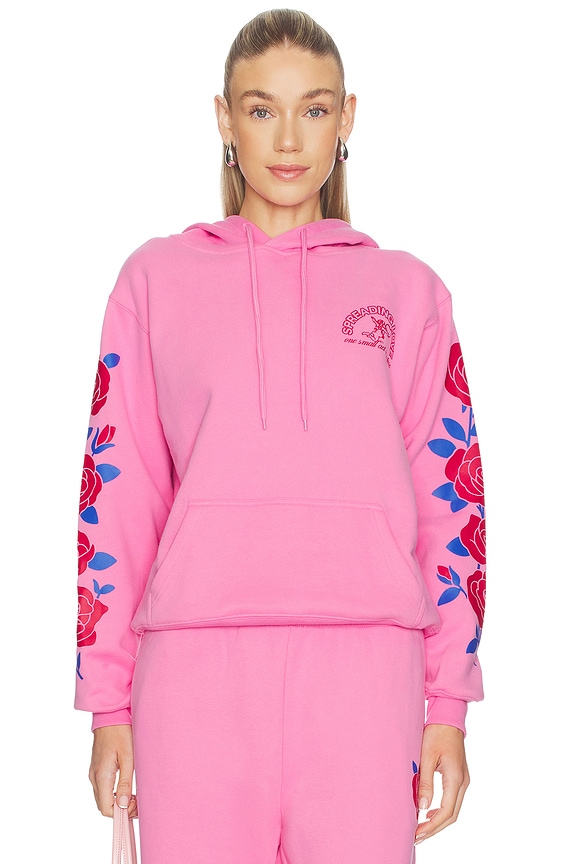 view 2 of 5 Be Kind Classic Hoodie in Pink