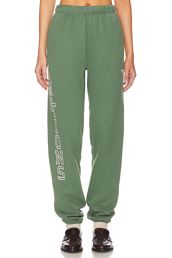 view 2 of 6 YOUR EMOTIONS ARE VALID 스웻팬츠 in Sage