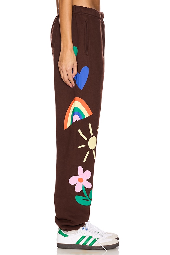 view 2 of 6 IT'S ALL GONNA WORKOUT 스웻팬츠 in Brown