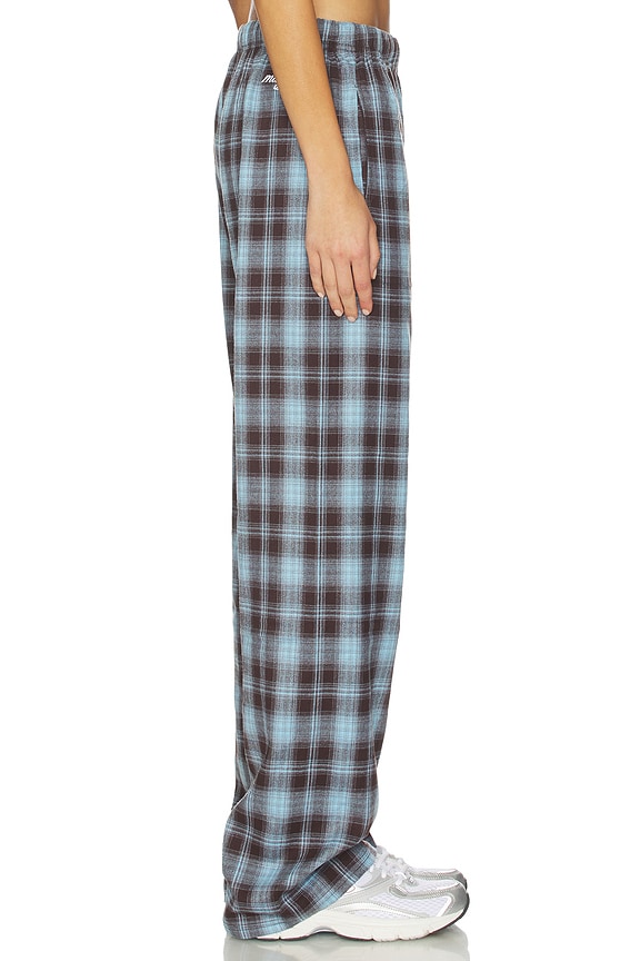 view 2 of 6 JAMBES LARGES CLOUD in Brown & Blue Plaid