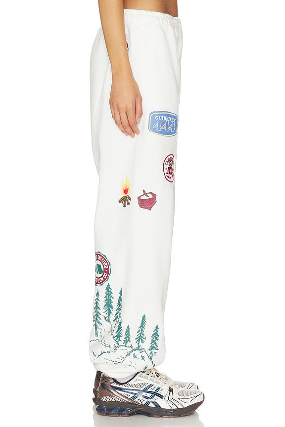 view 2 of 6 PANTALÓN DEPORTIVO SWEATPANT in Cream