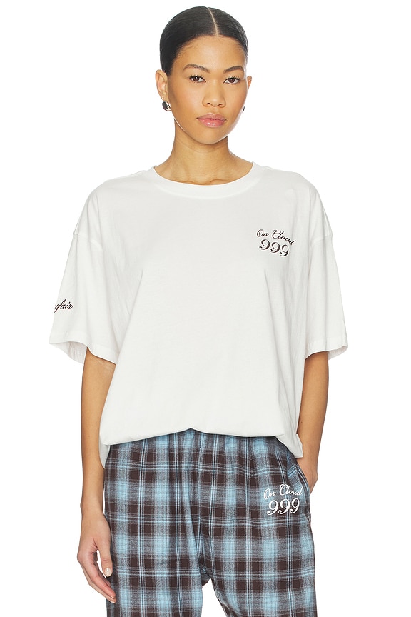 view 2 of 5 CLOUD 그래픽 티셔츠 in White