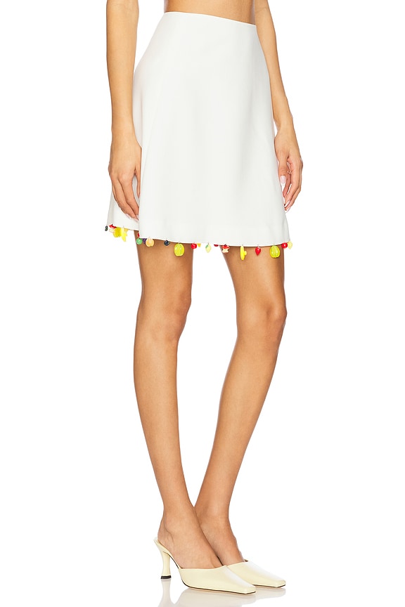 view 2 of 6 Mira Skirt in White