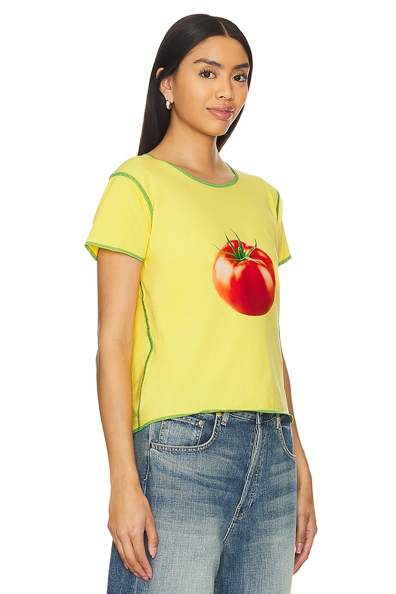 view 2 of 4 Tomato Tee in Yellow