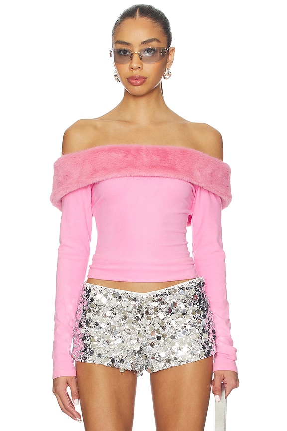 view 1 of 4 Kiki Top in Pink