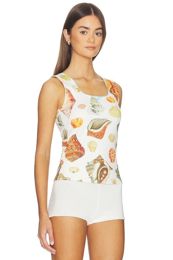 view 2 of 4 Collector Square Tank Top in Shell