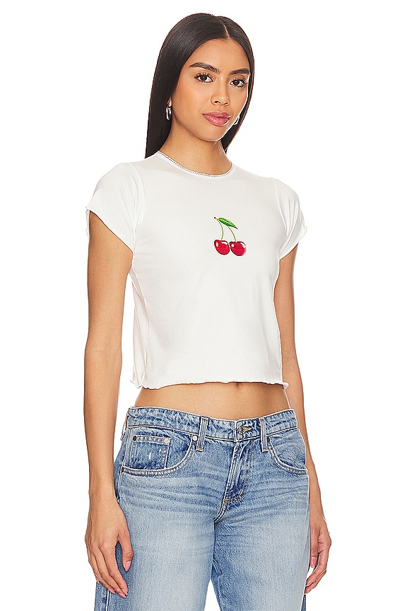 view 2 of 4 ФУТБОЛКА CHERRY in White